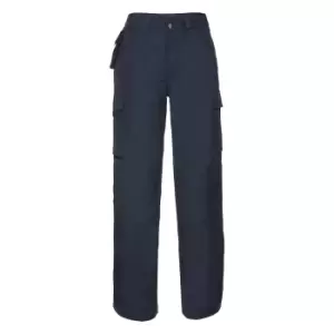 Image of Russell Work Wear Heavy Duty Trousers (Long) / Pants (28W x Long) (French Navy)