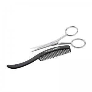 image of Tweezerman Moustache Scissors Comb