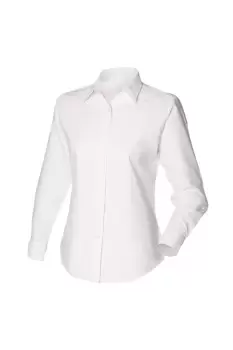 Image of Long Sleeved Classic Oxford Work Shirt