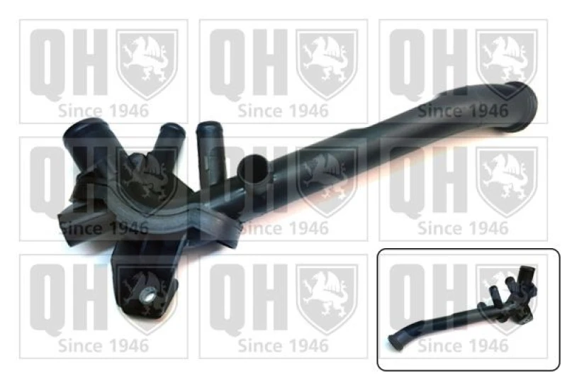 Image of QUINTON HAZELL Coolant pipe QUINTON HAZELL QTH849CF