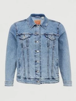 Image of Levis Plus Original Trucker - Blue