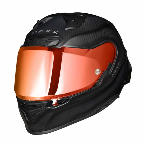 Image of Nexx X.R3R Zero Pro 2 Carbon Red Matt Full Face Helmet Size L