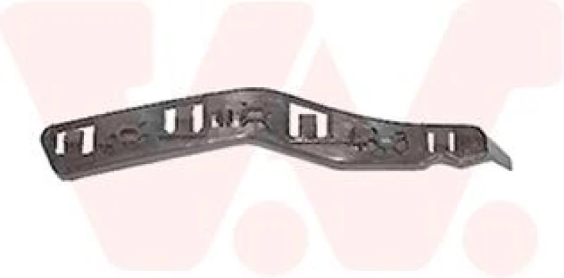 Image of VAN WEZEL Bumper bracket VAN WEZEL 1609567