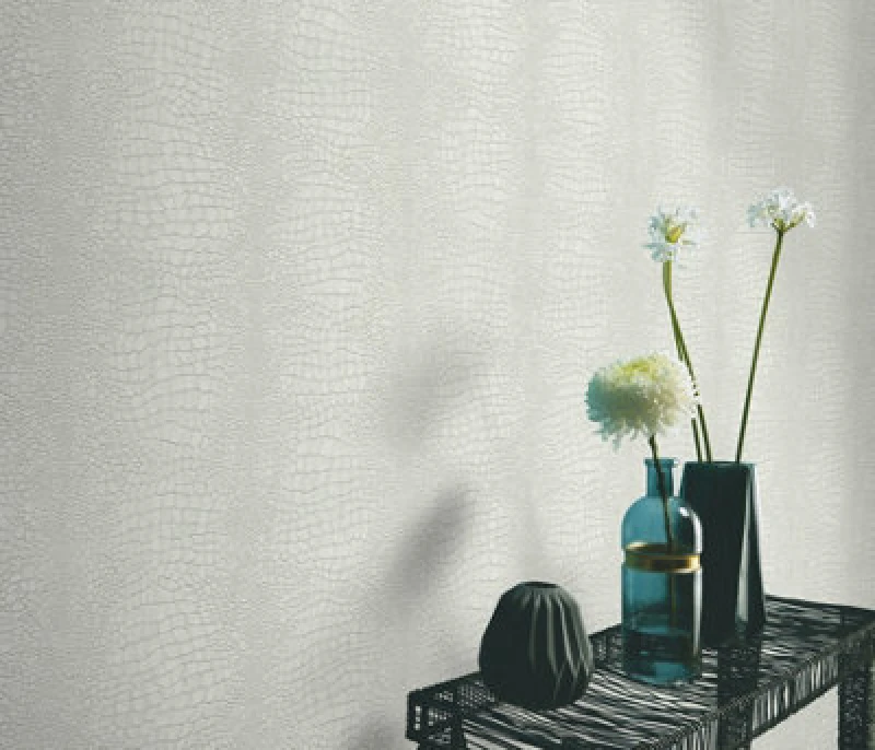 Image of Erismann Scala - Textured Blown Wallpaper In Cream