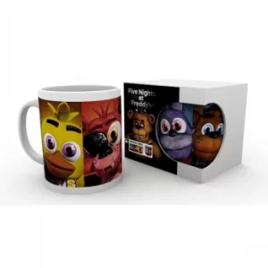 Image of Five Nights at Freddys Faces Mug