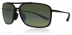 Image of Maui Jim Kaupo Gap Sunglasses Matte Black Matte Black 61mm