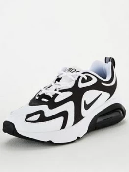 image of Nike Air Max 200 - Black/White/Black, Size 3, Women