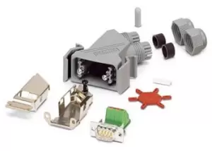 Image of Phoenix Contact VS-09-PROFIB-SP 9 Way Cable Mount D-sub Connector Plug