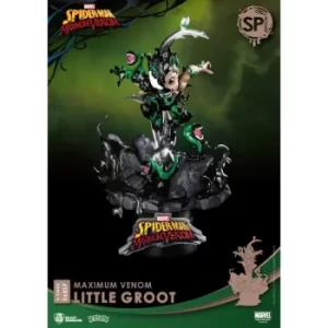 Image of Marvel Comics D-Stage PVC Diorama Maximum Venom Little Groot Special Edition 16 cm