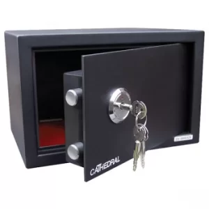 image of Cathedral Products 200BK Security Safes Key Locking 9 litres