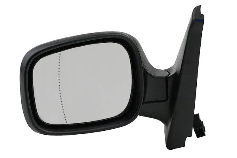 Image of JOHNS 60 61 37-61 Wing mirror Left, black, Heatable Outside Mirror (50)