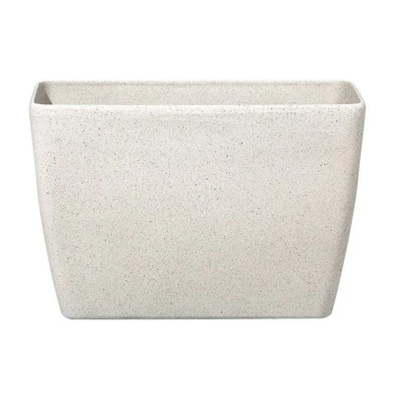 Image of Beliani Plant Pot Baris 60 Cm Light Beige