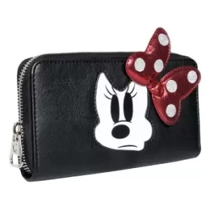 Image of Disney Essential Wallet Minnie Mouse Angry Face