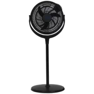 image of Prem-I-Air 16Black Pedestal Power Fan with remote - EH1862