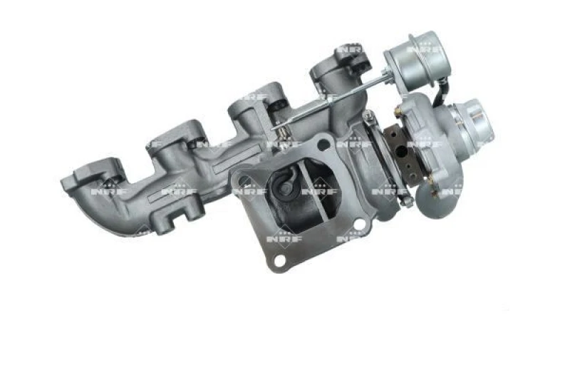 Image of NRF 90010147 Turbocharger with gaskets/seals, with exhaust manifold Charger,charging system (2234)