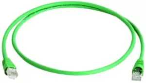 Image of Telegartner MP8 FS 600 LSZH-1,0 green networking cable 1 m