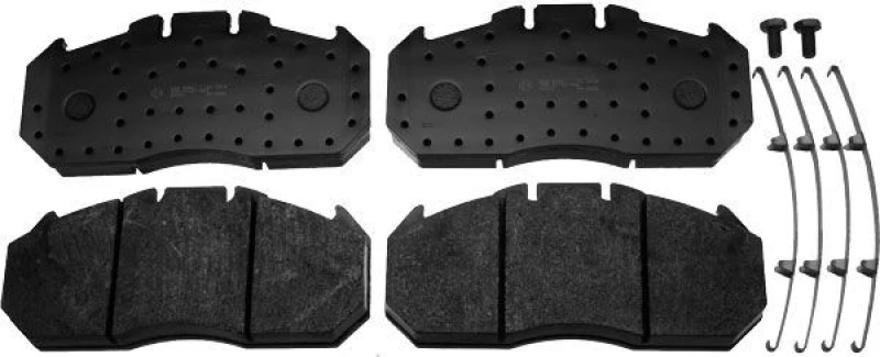 Image of TRW GDB5086 Brake pad set prepared for wear warning indicator Brake Pad Set,disc brake (402)