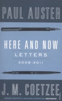 Image of Here and Now by J M Coetzee Paperback