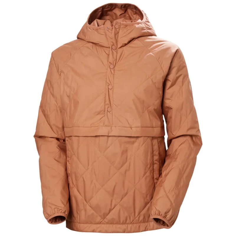 Image of Helly Hansen Womens hooded waterproof jacket Helly Hansen Grace Marron Female L
