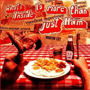 Image of Feet - Whats Inside Is More Than Just Ham Translucent Green Vinyl