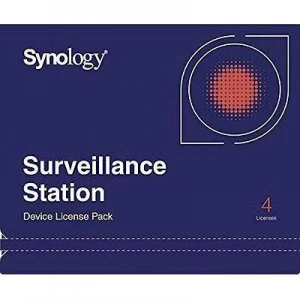 Image of Synology DEVICE LICENSE X 4 NAS licences