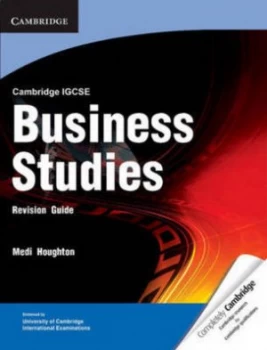 Image of Cambridge Igcse Business Studies Revision Guide by Medi Houghton Book