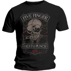 Image of Five Finger Death Punch - Wicked Unisex Large T-Shirt - Black