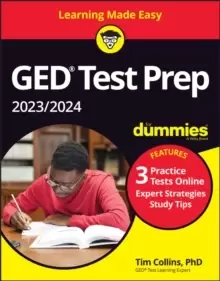 Image of GED Test Prep 2023/2024 For Dummies with Online Practice