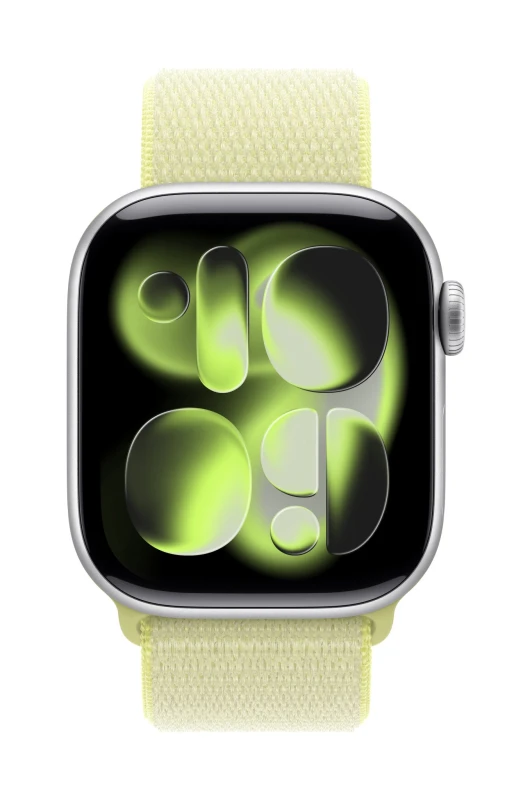 Image of Apple MFFF4ZM/A Smart Wearable Accessories Band Yellow Nylon, Recycled polyester, Spandex MFFF4ZM/A