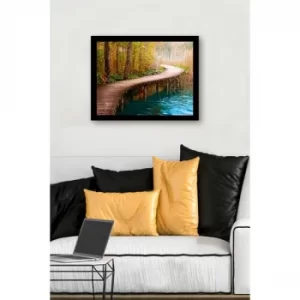 Image of SC1069 Multicolor Decorative Framed MDF Painting