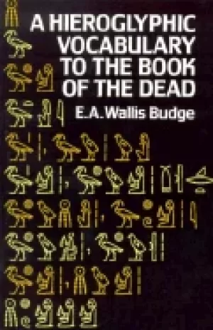 Image of hieroglyphic vocabulary to the book of the dead