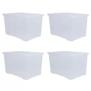 Image of Wham Set 4 Crystal 102L Box & Lid Clear
