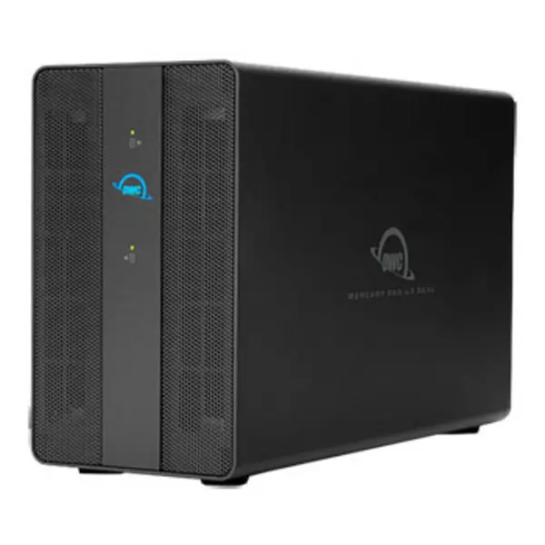 Image of OWC Mercury Pro Thunderbolt 3 Raid U.2 Dual Bay NVMe Enclosure