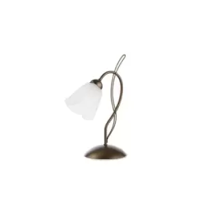 Image of Antea Glass Table Lamp, Meteorite
