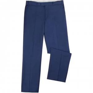 Image of British Tailor Chadwick Blue Textured Trouser - Blue