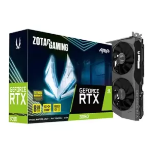 image of ZOTAC NVIDIA GeForce RTX 3050 8GB AMP Ampere Graphics Card