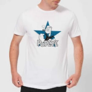 Image of Popeye Popeye Mens T-Shirt - White - 3XL