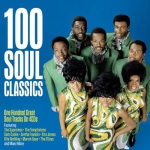 Image of 100 Soul Classics by Various Artists CD Album