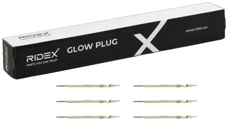 Image of RIDEX 243G0225 Glow plug 7V Glow Plug (243)