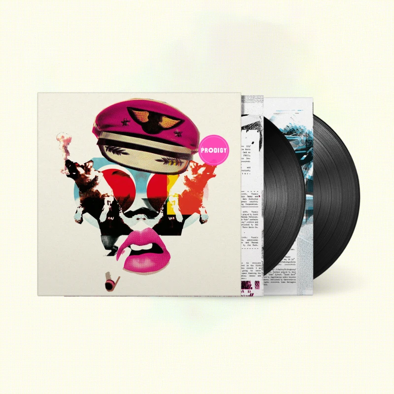 Image of The Prodigy Always Outnumbered, Never Outgunner 2x Vinyl LP Black unisex