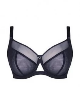 Image of Curvy Kate Victory Balcony Bra With Side Support - Navy, Size 40H, Women