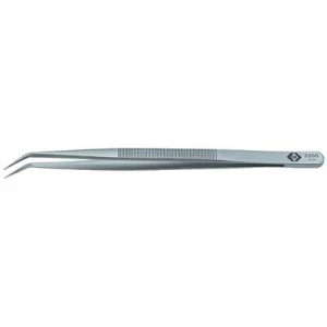 image of C.K. T2359 Assembly tweezers 22 SA Pointed, curved, fine 150 mm