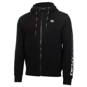 Image of DKNY Golf Zip Up Hoodie Mens - Black