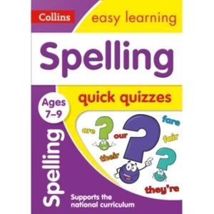 Image of Spelling Quick Quizzes Ages 7-9