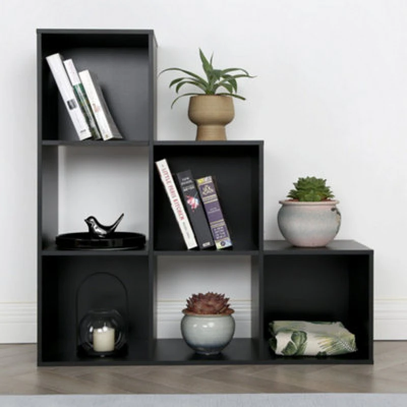 Image of Jane 123 Ladder Stoarge Cube - (Black)