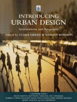 Image of Introducing Urban Design by Clara Greed Paperback