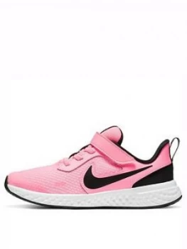 Image of Nike Children'S Revolution 5 Trainer - Pink/White