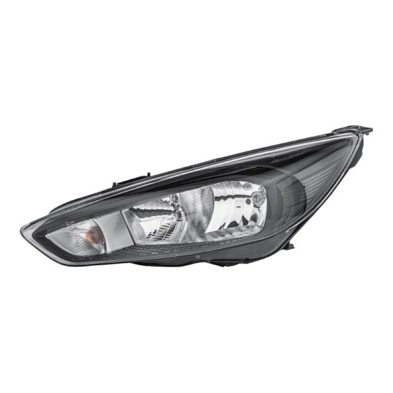 Image of HELLA 1EE 354 827-111 Headlights W5W, Left, with motor for headlamp levelling, Bulb Technology Headlight (259)