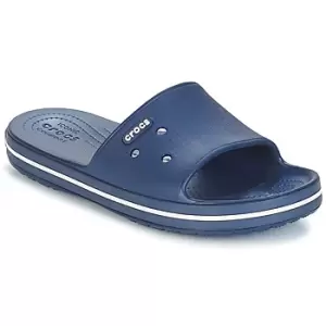 image of Crocs CROCBAND III SLIDE womens in Blue,9,8,4,5,6,7,8,9,10,11,12