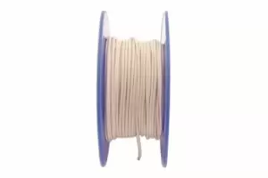 Image of White Thin Wall Single Core Auto Cable 32/0.20 50m Connect 30026